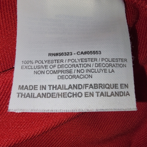 Nike Golf Red Polo Shirt Classic Design - Picture 7 of 8